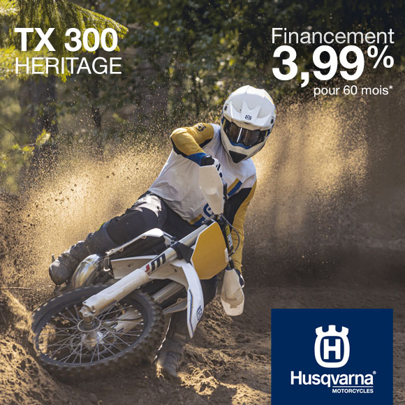Husqvarna: Promo TX 300 Heritage