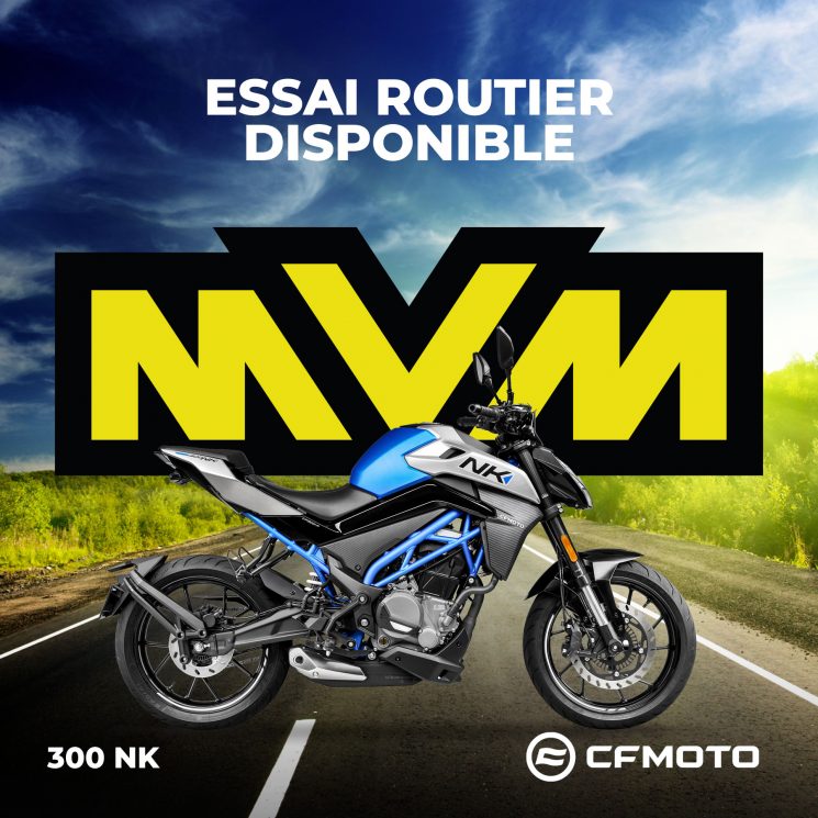 CFMOTO: La Moto 300NK 2023 disponible pour essai routier
